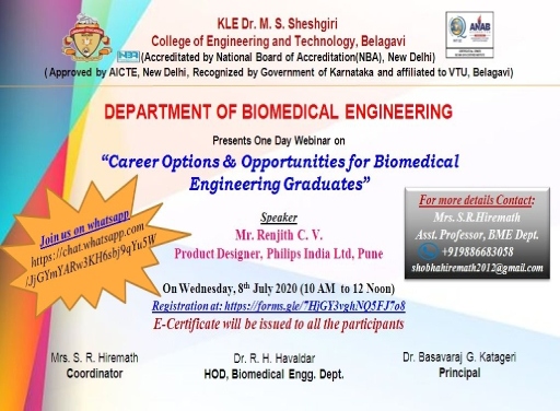 Career Options & Opportunities for Biomedical Engineering Graduates